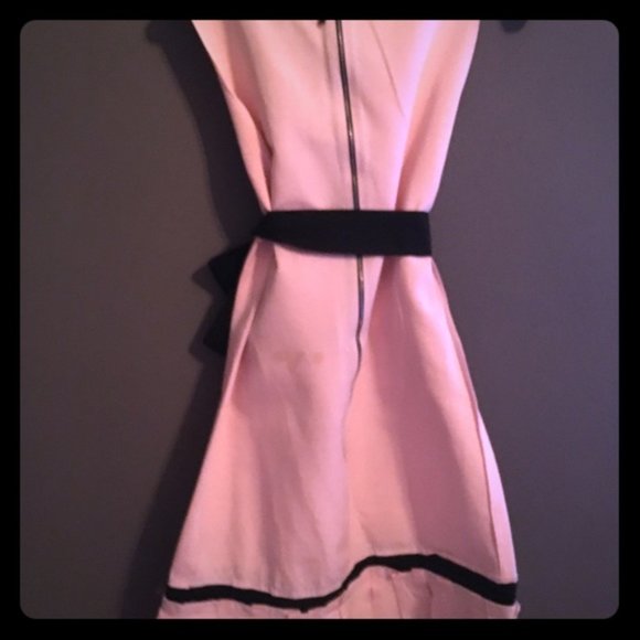 D&G by DOLCE&GABBANA Pink Cotton Sleeveless Dress SZ 42 - Picture 12 of 14